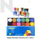 Nikki Poster Colour 15CC 12 Colour