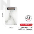 Cactus 2958 A5 Marbletone Clipboard