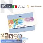 Arto CR37326 A4 300GSM Watercolour Paper 12'S