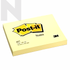 3M 657 (3'' x 4'') Yellow Post It Notes / Sticky Notes