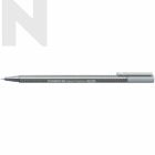 STAEDTLER 334-82 Triplus Fineliner- Silver Grey
