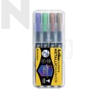 Artline EPF-790/4PW2 Permanent Metallic Marker Pen 1.0mm 4 Colour