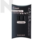 PILOT Bxs-Ic Ink Cartridge For Bxc - V5/V7 3Pcs/Pkt - Black