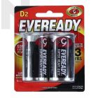 Eveready 1250BP2M D Super Heavy Duty Battery 2pc Card