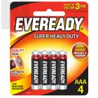 Eveready 1212BP4 AAA Super Heavy Duty Battery 4pc Card