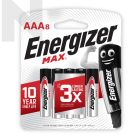 Energizer E92BP8G AAA Battery 8pc Card