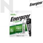 Enerigzer NH12PPRP4 NIMH AAA Rechargeable Battery 700mah 4pc Card