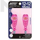 Astar CT-1124-1 Correction Tape Refill 12M X 4.2MM X2PCS