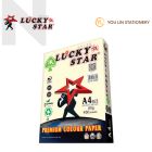 Luckystar CS100 A4 80gm Color Paper 450'S - Ivory