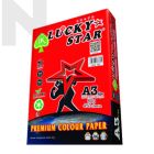 Luckystar CS250 A3 80gm Color Paper 450'S - Red