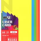 APLUS A4 120gm Laser Card 20'S - Dark Mix