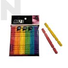 APLUS Magic Pine Wood Stick 11.4cm 50pcs - Colour