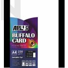 APLUS A4 230gsm Buffalo Card 100'S - White