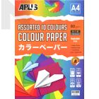 APLUS CP4910 A4 80gm Asst 10c Mix Dark & Cyber Paper 100'S