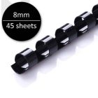 APLUS 8MM Binding Comb - Black 100'S