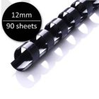 APLUS 12mm Binding Comb - Black 100'S
