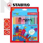 STABILO 1869B 24C Colour Pencil (L)