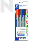 STAEDTLER 334 SBK6-4 Triplus Fineliner Set of 6 Colors (Primera)