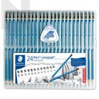 STAEDTLER 100 TB24 Mars Lumograph Pencil Box of 24 Degrees