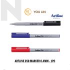 Artline 250 Writing Pen 0.4mm