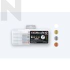 Artline EDF-1/4PSH2 Decorite Marker Pen 1.0mm 4 Colour (Metallic)