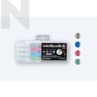 Artline EDF-1/4PSH3 Decorite Marker Pen 1.0mm 4 Colour (Metallic)