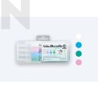 Artline EDF-3/4PSH1 Decorite Marker Flat Pen 3.0mm 4 Colour (Pastel)