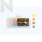 Artline EDF-F/4PSH4 Decorite Brush Pen 4 Colour (Neon)