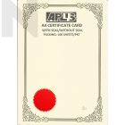 APLUS A4 160gm Certificate Card V/Seal - AS21