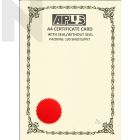 APLUS A4 160gm Certificate Card V/Seal - AS26
