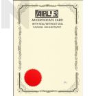 APLUS A4 160gm Certificate Card V/Seal - AS41