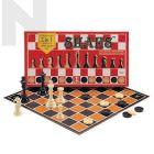 SPM Shahs Chess & Checkers Set - Standard 2 In 1 (SPM 88)