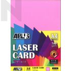 APLUS A4 120gm Laser Card 20'S - Light Colour