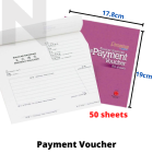 Campap CA3818 Payment Voucher 50's