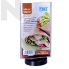 CBE Menu Stand Curved Shape (281)