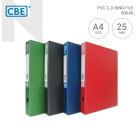 CBE 2D635 A4 2D PVC Ring File 25MM