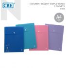 CBE 118A Document Holder With 2 Pockets