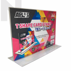 APLUS Acrylic Card Stand Horizontal A4 T Shape