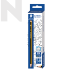 STAEDTLER 120-0 A50 2B Noris Pencil 12's/box