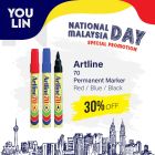 Artline 70 Permanent Marker Pen 1.5mm