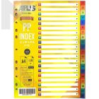 APLUS PP-4207 PP Index Divider 1-20 (Colour)