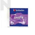 Verbatim DVD+R 16X 4.7GB 120Min With Slim Case