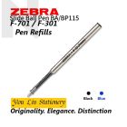 Zebra F-0.7mm Ball Pen Refill