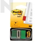 3M 680-3 Post It Sticky Flags / Page Markers (Green)