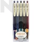 Zebra JJ15-5C-VI Sarasa Clip Gel Pen - Vintage Color