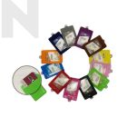APLUS LNB12 D/Sided Leather Name Badge