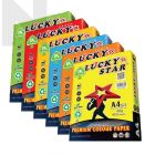 Luckystar A4 80gm Color Paper 450'S - Deep Colour