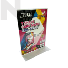 APLUS A4 T SHAPE CARD STAND - VERTICAL