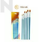 Nikki 6577 Nylon Paint Brush 6's (Square/Flat)