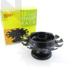 Niso 8250 Rubber Stamp Rack 12 Holes
